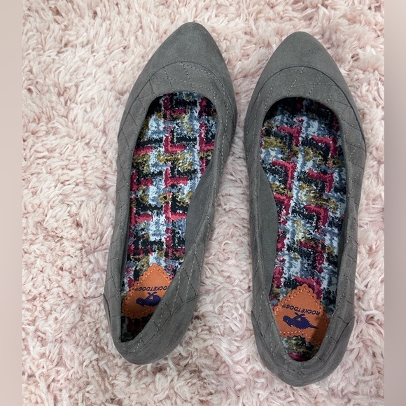 Rocket Dog pointed toe grey flats women’s size 6.5 - Picture 11 of 11